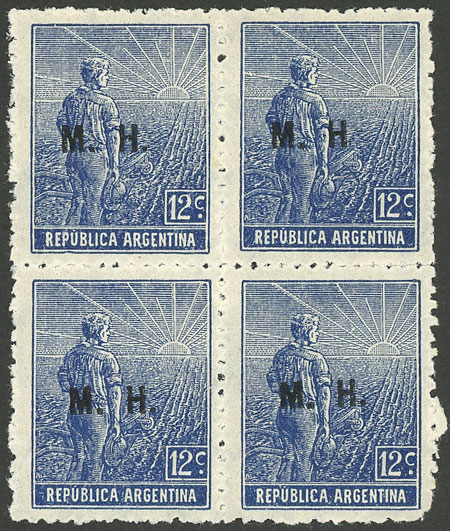 Lot 785 - Argentina official stamps - Guillermo Jalil - Philatino Auction # 2505 ARGENTINA: Budget auction with very good material of all periods, including rarities! Lot 785 - Argentina official stamps - Guillermo Jalil - Philatino Auction # 2505 ARGENTINA: Budget auction with very good material of all periods, including rarities!