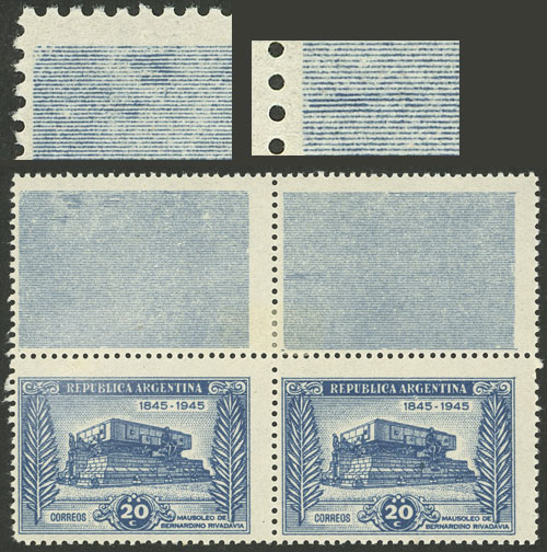 Lot 412 - Argentina general issues -  Guillermo Jalil - Philatino Auction # 2505 ARGENTINA: Budget auction with very good material of all periods, including rarities!
