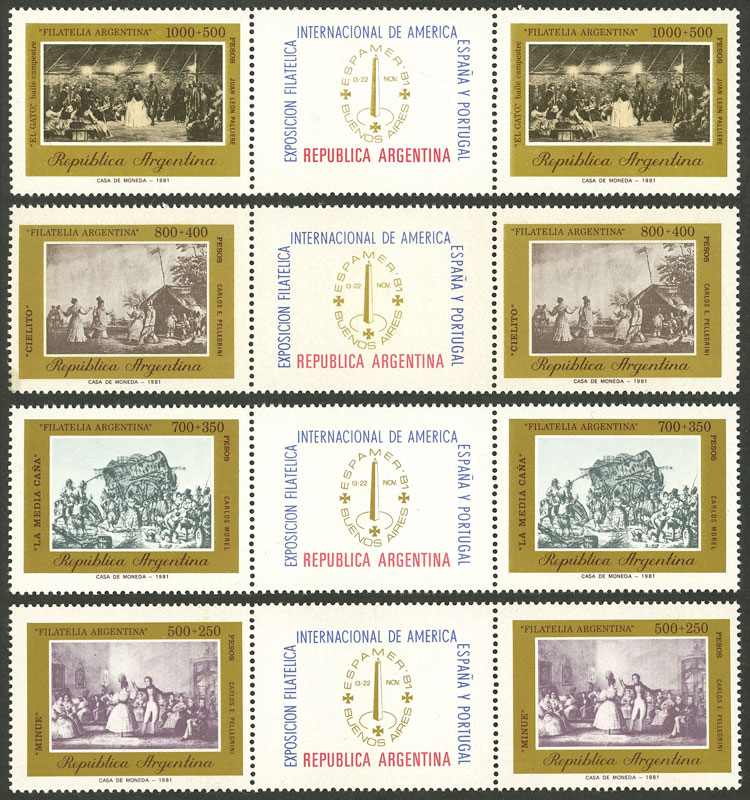 Lot 646 - Argentina general issues - Guillermo Jalil - Philatino Auction # 2505 ARGENTINA: Budget auction with very good material of all periods, including rarities! Lot 646 - Argentina general issues - Guillermo Jalil - Philatino Auction # 2505 ARGENTINA: Budget auction with very good material of all periods, including rarities!