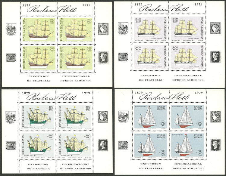 Lot 754 - Argentina souvenir sheets - Guillermo Jalil - Philatino Auction # 2505 ARGENTINA: Budget auction with very good material of all periods, including rarities! Lot 754 - Argentina souvenir sheets - Guillermo Jalil - Philatino Auction # 2505 ARGENTINA: Budget auction with very good material of all periods, including rarities!