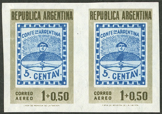 Lot 518 - Argentina general issues -  Guillermo Jalil - Philatino Auction # 2505 ARGENTINA: Budget auction with very good material of all periods, including rarities!