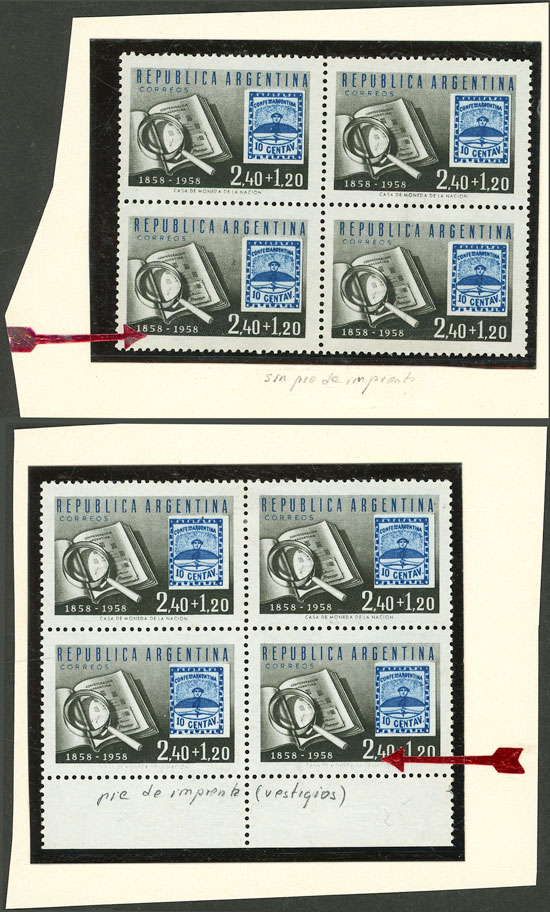 Lot 521 - Argentina general issues -  Guillermo Jalil - Philatino Auction # 2505 ARGENTINA: Budget auction with very good material of all periods, including rarities!