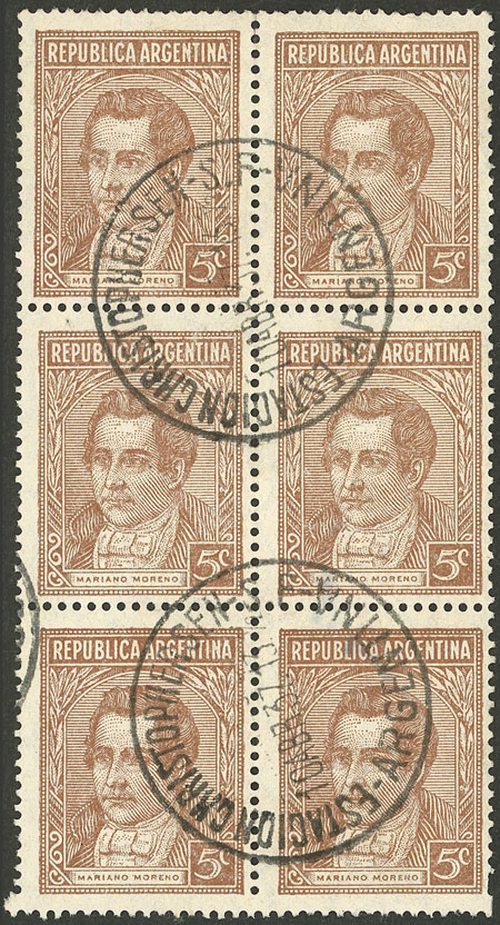 Lot 277 - Argentina general issues -  Guillermo Jalil - Philatino Auction # 2505 ARGENTINA: Budget auction with very good material of all periods, including rarities!