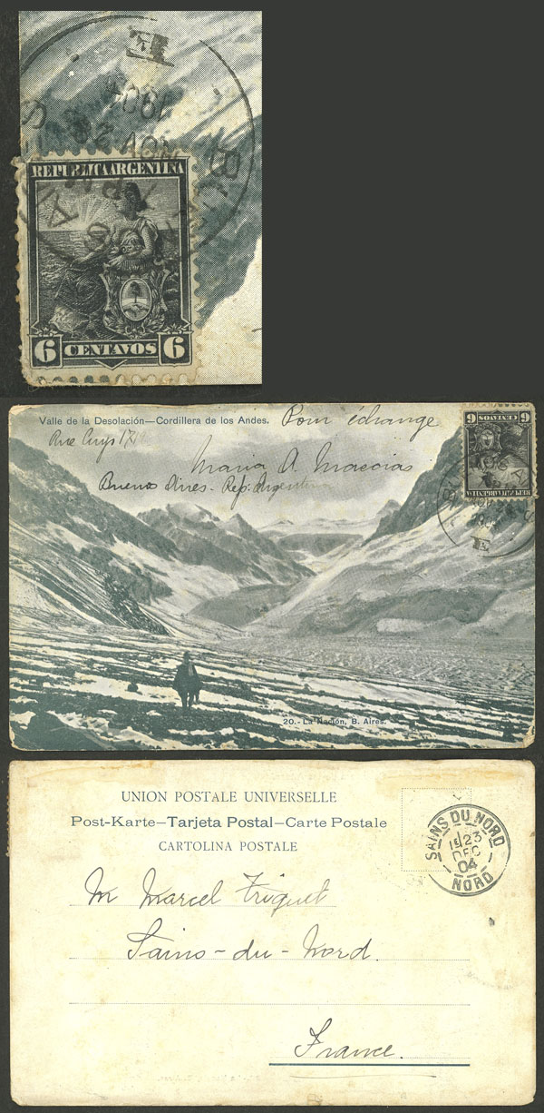 Lot 913 - Argentina postal history - Guillermo Jalil - Philatino Auction # 2505 ARGENTINA: Budget auction with very good material of all periods, including rarities! Lot 913 - Argentina postal history - Guillermo Jalil - Philatino Auction # 2505 ARGENTINA: Budget auction with very good material of all periods, including rarities!