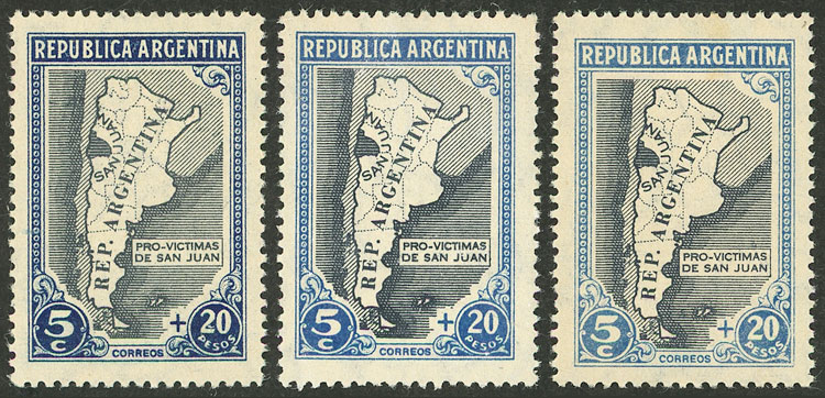 Lot 395 - Argentina general issues -  Guillermo Jalil - Philatino Auction # 2505 ARGENTINA: Budget auction with very good material of all periods, including rarities!