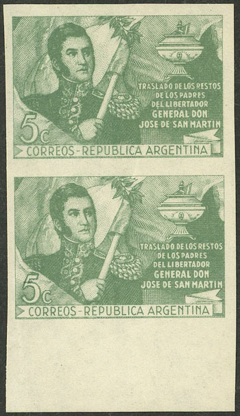 Lot 436 - Argentina general issues - Guillermo Jalil - Philatino Auction # 2505 ARGENTINA: Budget auction with very good material of all periods, including rarities! Lot 436 - Argentina general issues - Guillermo Jalil - Philatino Auction # 2505 ARGENTINA: Budget auction with very good material of all periods, including rarities!