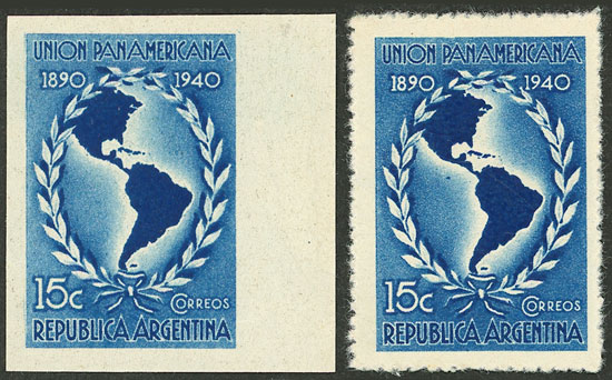 Lot 345 - Argentina general issues -  Guillermo Jalil - Philatino Auction # 2505 ARGENTINA: Budget auction with very good material of all periods, including rarities!