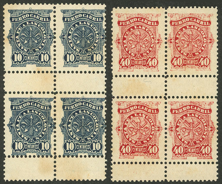 Lot 843 - Argentina telegraph stamps - Guillermo Jalil - Philatino Auction # 2505 ARGENTINA: Budget auction with very good material of all periods, including rarities! Lot 843 - Argentina telegraph stamps - Guillermo Jalil - Philatino Auction # 2505 ARGENTINA: Budget auction with very good material of all periods, including rarities!