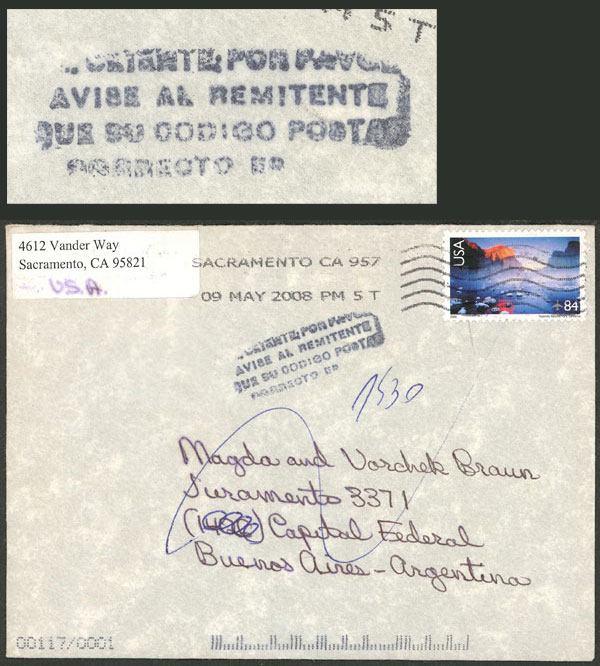 Lot 984 - Argentina postal history -  Guillermo Jalil - Philatino Auction # 2505 ARGENTINA: Budget auction with very good material of all periods, including rarities!