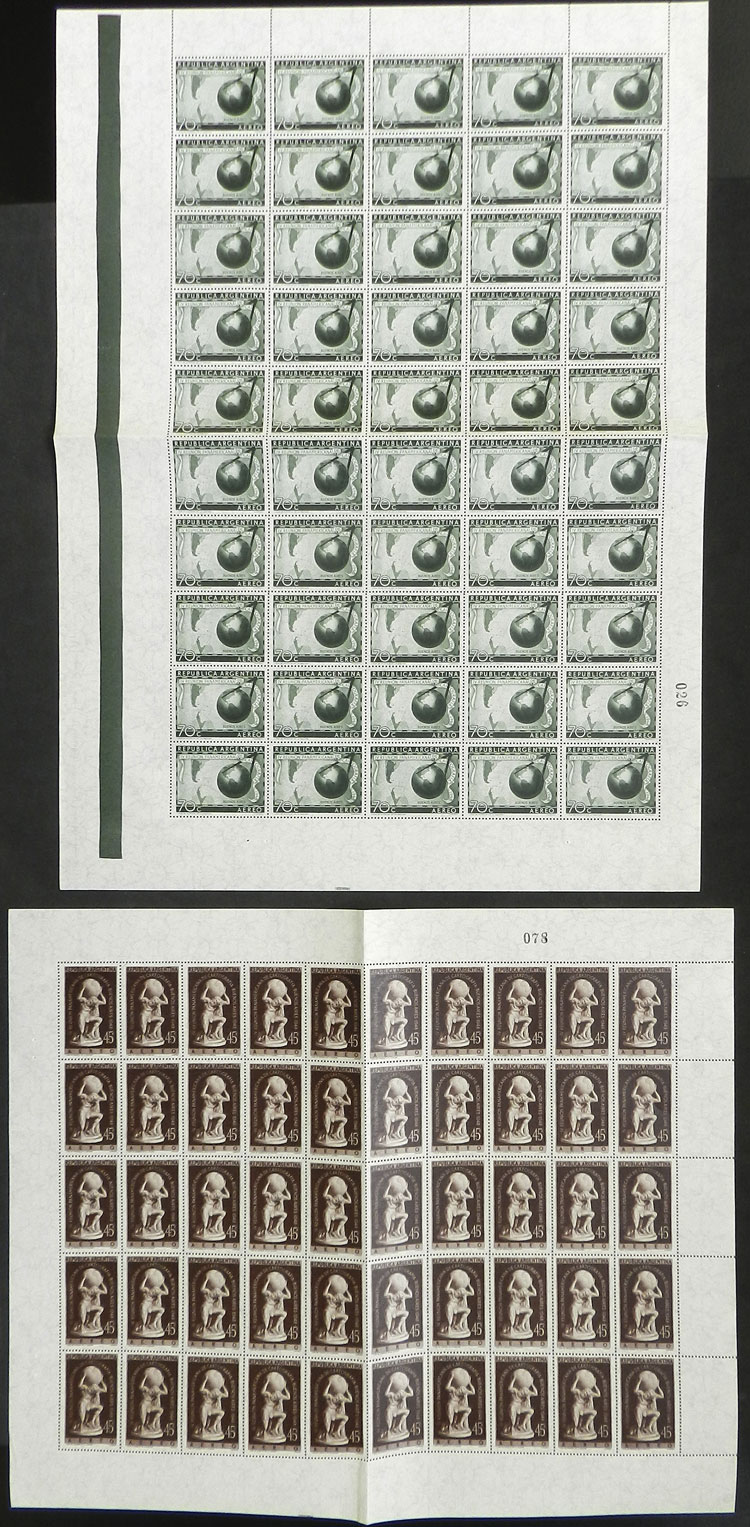 Lot 447 - Argentina general issues - Guillermo Jalil - Philatino Auction # 2505 ARGENTINA: Budget auction with very good material of all periods, including rarities! Lot 447 - Argentina general issues - Guillermo Jalil - Philatino Auction # 2505 ARGENTINA: Budget auction with very good material of all periods, including rarities!