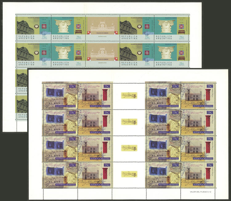 Lot 684 - Argentina general issues - Guillermo Jalil - Philatino Auction # 2505 ARGENTINA: Budget auction with very good material of all periods, including rarities! Lot 684 - Argentina general issues - Guillermo Jalil - Philatino Auction # 2505 ARGENTINA: Budget auction with very good material of all periods, including rarities!