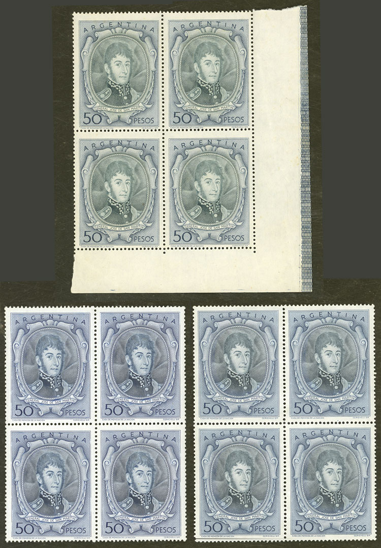 Lot 425 - Argentina general issues -  Guillermo Jalil - Philatino Auction # 2508 ARGENTINA: General auction with very good material and very low starts!