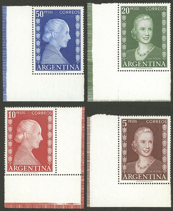 Lot 401 - Argentina general issues -  Guillermo Jalil - Philatino Auction # 2508 ARGENTINA: General auction with very good material and very low starts!