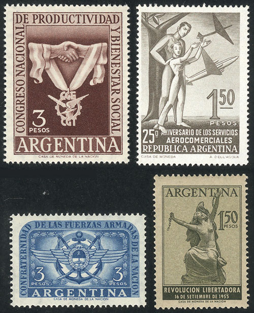 Lot 427 - Argentina general issues - Guillermo Jalil - Philatino Auction # 2508 ARGENTINA: General auction with very good material and very low starts! Lot 427 - Argentina general issues - Guillermo Jalil - Philatino Auction # 2508 ARGENTINA: General auction with very good material and very low starts!
