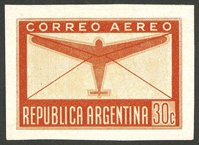 Lot 1353 - Argentina airmail - Guillermo Jalil - Philatino Auction # 2511 ARGENTINA: Lot 1353 - Argentina airmail - Guillermo Jalil - Philatino Auction # 2511 ARGENTINA: