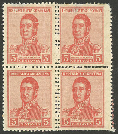 Lot 467 - Argentina general issues - Guillermo Jalil - Philatino Auction # 2511 ARGENTINA: Lot 467 - Argentina general issues - Guillermo Jalil - Philatino Auction # 2511 ARGENTINA: