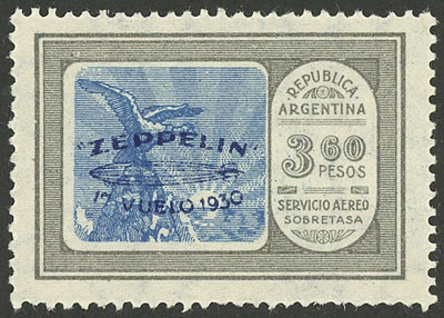 Lot 1349 - Argentina airmail - Guillermo Jalil - Philatino Auction # 2511 ARGENTINA: Lot 1349 - Argentina airmail - Guillermo Jalil - Philatino Auction # 2511 ARGENTINA: