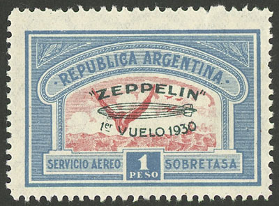 Lot 1350 - Argentina airmail - Guillermo Jalil - Philatino Auction # 2511 ARGENTINA: Lot 1350 - Argentina airmail - Guillermo Jalil - Philatino Auction # 2511 ARGENTINA: