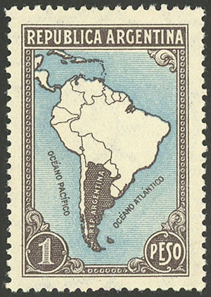 Lot 582 - Argentina general issues - Guillermo Jalil - Philatino Auction # 2511 ARGENTINA: Lot 582 - Argentina general issues - Guillermo Jalil - Philatino Auction # 2511 ARGENTINA: