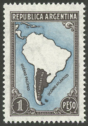Lot 603 - Argentina general issues -  Guillermo Jalil - Philatino Auction # 2511 ARGENTINA: 