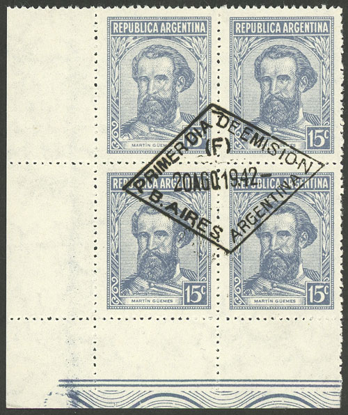 Lot 706 - Argentina general issues - Guillermo Jalil - Philatino Auction # 2511 ARGENTINA: Lot 706 - Argentina general issues - Guillermo Jalil - Philatino Auction # 2511 ARGENTINA: