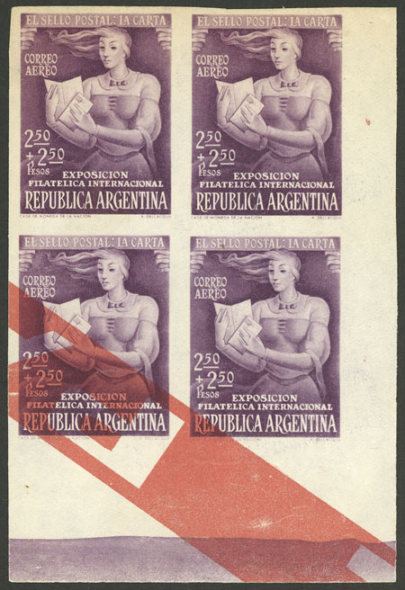 Lot 1360 - Argentina airmail - Guillermo Jalil - Philatino Auction # 2511 ARGENTINA: Lot 1360 - Argentina airmail - Guillermo Jalil - Philatino Auction # 2511 ARGENTINA: