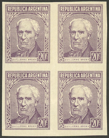 Lot 790 - Argentina general issues -  Guillermo Jalil - Philatino Auction # 2511 ARGENTINA: 