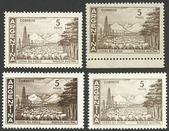Lot 875 - Argentina general issues - Guillermo Jalil - Philatino Auction # 2511 ARGENTINA: Lot 875 - Argentina general issues - Guillermo Jalil - Philatino Auction # 2511 ARGENTINA: