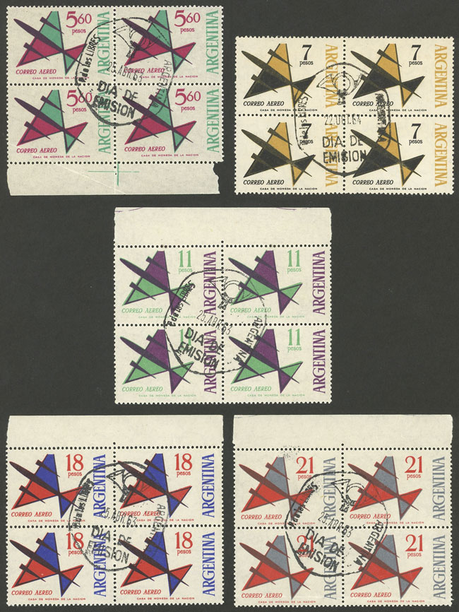 Lot 1363 - Argentina airmail - Guillermo Jalil - Philatino Auction # 2511 ARGENTINA: Lot 1363 - Argentina airmail - Guillermo Jalil - Philatino Auction # 2511 ARGENTINA: