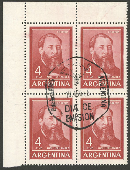 Lot 1002 - Argentina general issues - Guillermo Jalil - Philatino Auction # 2511 ARGENTINA: Lot 1002 - Argentina general issues - Guillermo Jalil - Philatino Auction # 2511 ARGENTINA:
