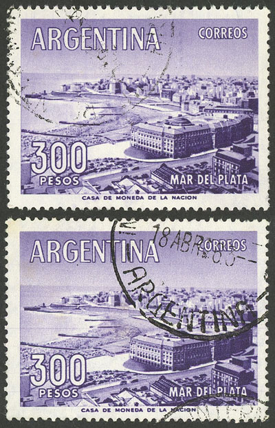 Lot 886 - Argentina general issues -  Guillermo Jalil - Philatino Auction # 2511 ARGENTINA: 
