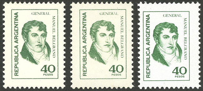 Lot 1176 - Argentina general issues -  Guillermo Jalil - Philatino Auction # 2511 ARGENTINA: 