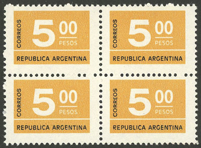 Lot 1157 - Argentina general issues - Guillermo Jalil - Philatino Auction # 2511 ARGENTINA: Lot 1157 - Argentina general issues - Guillermo Jalil - Philatino Auction # 2511 ARGENTINA: