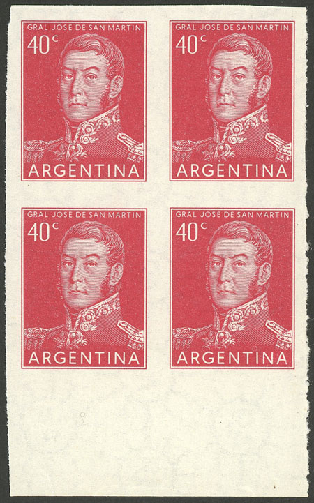 Lot 799 - Argentina general issues -  Guillermo Jalil - Philatino Auction # 2511 ARGENTINA: 