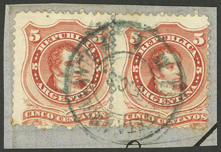 Lot 171 - Argentina general issues -  Guillermo Jalil - Philatino Auction # 2511 ARGENTINA: 