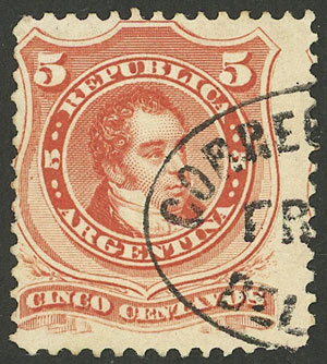 Lot 156 - Argentina general issues -  Guillermo Jalil - Philatino Auction # 2511 ARGENTINA: 