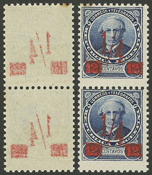 Lot 283 - Argentina general issues - Guillermo Jalil - Philatino Auction # 2511 ARGENTINA: Lot 283 - Argentina general issues - Guillermo Jalil - Philatino Auction # 2511 ARGENTINA: