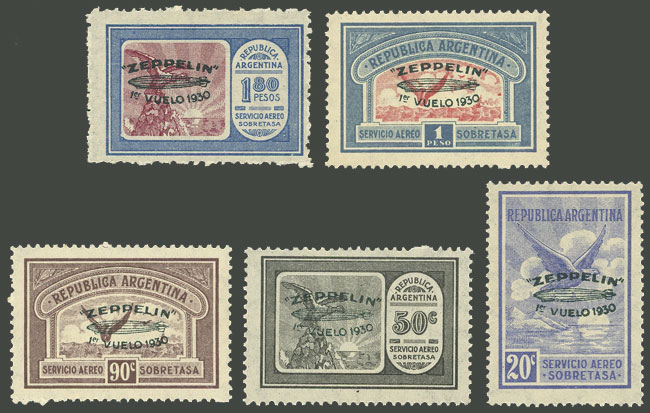 Lot 534 - Argentina general issues -  Guillermo Jalil - Philatino Auction # 2511 ARGENTINA: 