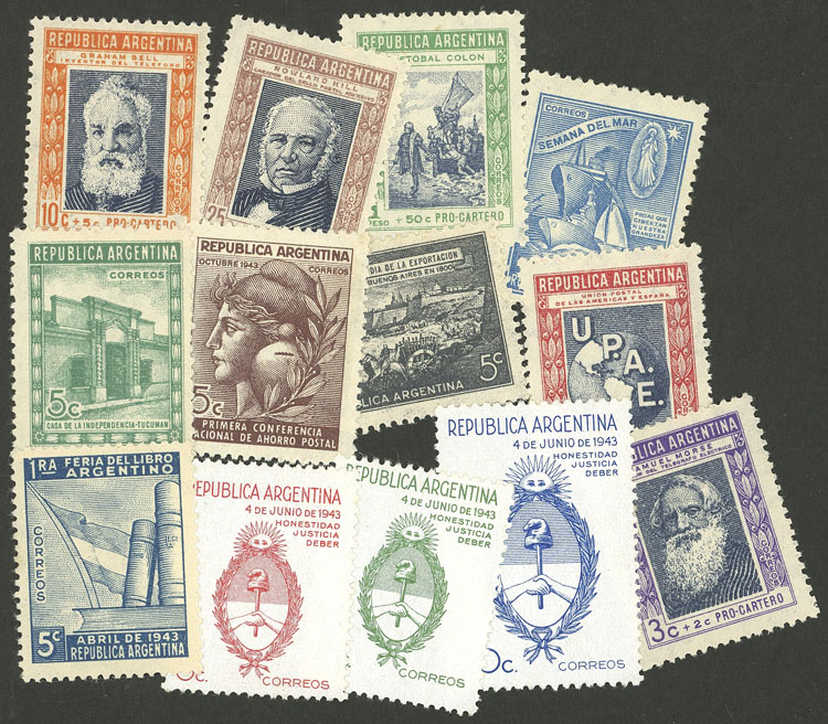 Lot 714 - Argentina general issues - Guillermo Jalil - Philatino Auction # 2511 ARGENTINA: Lot 714 - Argentina general issues - Guillermo Jalil - Philatino Auction # 2511 ARGENTINA: