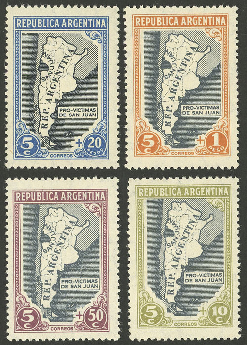 Lot 725 - Argentina general issues - Guillermo Jalil - Philatino Auction # 2511 ARGENTINA: Lot 725 - Argentina general issues - Guillermo Jalil - Philatino Auction # 2511 ARGENTINA: