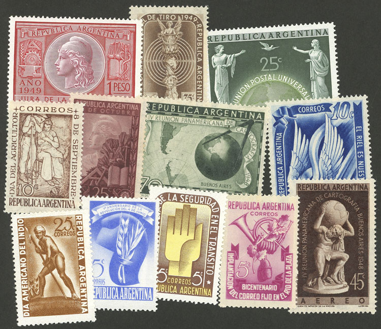 Lot 746 - Argentina general issues - Guillermo Jalil - Philatino Auction # 2511 ARGENTINA: Lot 746 - Argentina general issues - Guillermo Jalil - Philatino Auction # 2511 ARGENTINA: