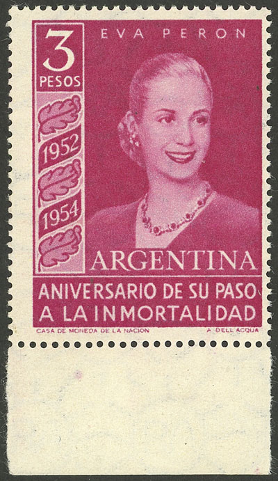 Lot 783 - Argentina general issues -  Guillermo Jalil - Philatino Auction # 2511 ARGENTINA: 