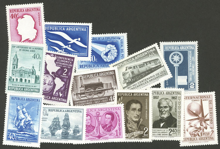 Lot 826 - Argentina general issues - Guillermo Jalil - Philatino Auction # 2511 ARGENTINA: Lot 826 - Argentina general issues - Guillermo Jalil - Philatino Auction # 2511 ARGENTINA: