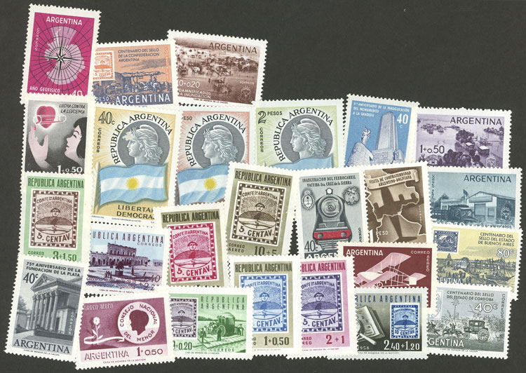 Lot 833 - Argentina general issues - Guillermo Jalil - Philatino Auction # 2511 ARGENTINA: Lot 833 - Argentina general issues - Guillermo Jalil - Philatino Auction # 2511 ARGENTINA: