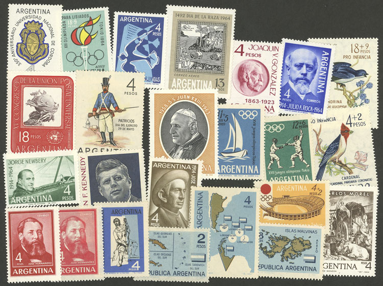 Lot 976 - Argentina general issues - Guillermo Jalil - Philatino Auction # 2511 ARGENTINA: Lot 976 - Argentina general issues - Guillermo Jalil - Philatino Auction # 2511 ARGENTINA: