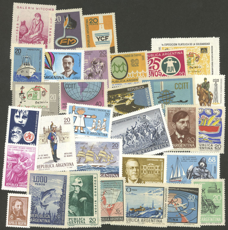 Lot 1012 - Argentina general issues - Guillermo Jalil - Philatino Auction # 2511 ARGENTINA: Lot 1012 - Argentina general issues - Guillermo Jalil - Philatino Auction # 2511 ARGENTINA: