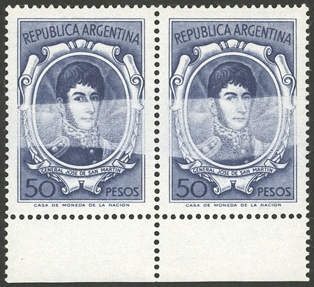 Lot 1038 - Argentina general issues - Guillermo Jalil - Philatino Auction # 2511 ARGENTINA: Lot 1038 - Argentina general issues - Guillermo Jalil - Philatino Auction # 2511 ARGENTINA: