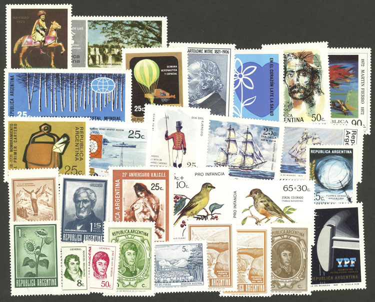 Lot 1090 - Argentina general issues -  Guillermo Jalil - Philatino Auction # 2511 ARGENTINA: 