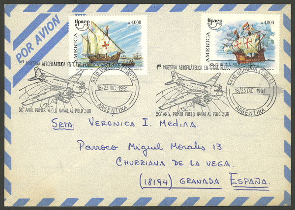 Lot 1586 - Argentina postal history - Guillermo Jalil - Philatino Auction # 2511 ARGENTINA: Lot 1586 - Argentina postal history - Guillermo Jalil - Philatino Auction # 2511 ARGENTINA: