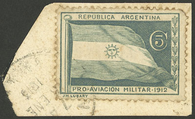 Lot 1493 - Argentina SEMI-OFFICIAL ISSUE - Guillermo Jalil - Philatino Auction # 2511 ARGENTINA: Lot 1493 - Argentina SEMI-OFFICIAL ISSUE - Guillermo Jalil - Philatino Auction # 2511 ARGENTINA: